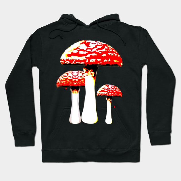 Misterious Mushrooms Hoodie by emma17